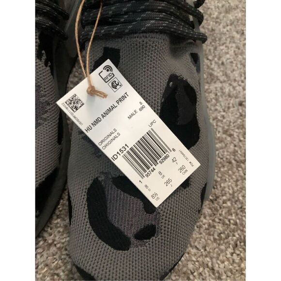 Adidas x Pharrell Williams NMD Leopard Print Men’s Size 8.5 - Picture 5 of 7